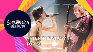 Eurovision 2021 TOP 39 After The Show [upl. by Ytsihc]