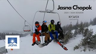 Snowboarding Jasná Chopok 2023  2024  Slovakia Tatras riding in the fresh snow [upl. by Brockwell575]