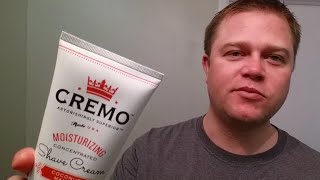 CREMO SHAVE CREAM AND   A SHOUT OUT [upl. by Cordie]