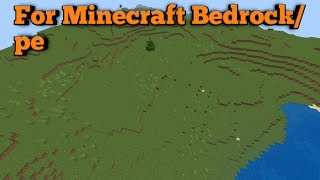 Minecraft 118 Huge Plains Biome Seed [upl. by Ranzini]