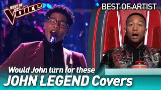 Incredible JOHN LEGEND covers in The Voice [upl. by Durkee]