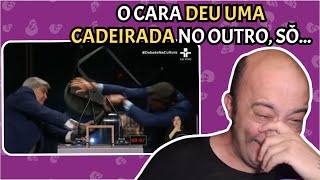 Reagindo aos MELHORES MEMES da CADEIRADA do DEBATE Datena vs Pablo Marçal [upl. by Ylil428]