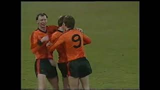 1984 03 07 Rapid Wien Dundee United European Cup QTR Final 2nd Leg Sportscene [upl. by Elke]