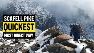 Scafell Pike  The QUICKEST most DIRECT route  The Lake District [upl. by Aroled]