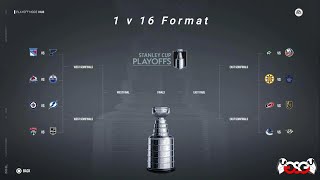 What If The NHL Did A 1 vs 16 Playoff Format [upl. by Kravits987]