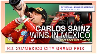 Monoplaza F1 220 Carlos Sainz Wins in Mexico [upl. by Meelas]