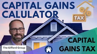 Capital Gains TAX on REAL ESTATE you own Capital Gain Calculator [upl. by Whitebook368]