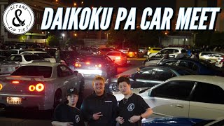 DAIKOKU PA CAR MEET AT 3am Japan Highway Mobs [upl. by Richter76]