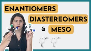 Stereoisomers Enantiomers Diastereomers and Meso Compounds [upl. by Marchall]