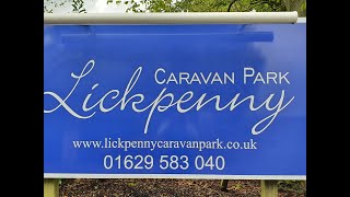 Lickpenny Caravan Park Caravanning Matlock Peak District Derbyshire [upl. by Myranda481]