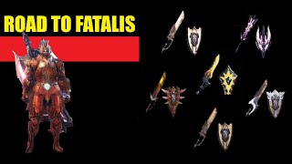 Road To Fatalis  MHWIB Charge Blade Progression Guide [upl. by Adrahs]