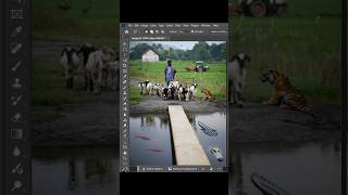 Create Realistic Image with AI Generative Fill in Photoshop 2024 shorts [upl. by Demp]