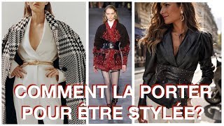 Tendance  la ceinture laccessoire pour être stylée [upl. by Ailimat]