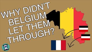 Why didnt Belgium let the German through in World War One Short Animated Documentary [upl. by Wachtel94]