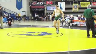 170lbs finals Garrett Peppelman Central Dauphin vs Myles Martin McDonogh [upl. by Ramsa]