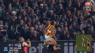 AFL 2016 Round 16  Hawthorn highlights vs Port Adelaide [upl. by Irah852]