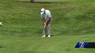 All eyes were on Gutschewski family during Thursdays first round of Pinnacle Bank Championship i [upl. by Ashlee259]