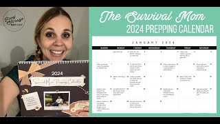 The Survival Mom 2024 Prepping Calendar Review [upl. by Ived]