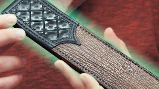 How to Make a Sheath for a Dagger [upl. by Chemash542]