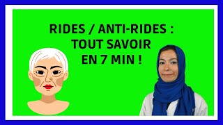 RIDES  Comment éviter les rides  Quels sont les traitements pour les rides [upl. by Weylin]