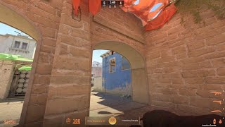 B Rush on Mirage Hell Nah 🤣 CounterStrike 2 [upl. by Monica470]