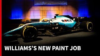 The story behind Williamss new F1 livery [upl. by Endor549]