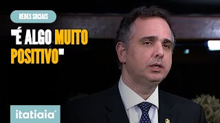 PACHECO SE POSICIONA SOBRE REGULAMENTAÇÃO DAS REDES quotNÃO É CENSURAquot [upl. by Rheingold]