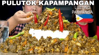 PULUTUK BOPIS KAPAMPANGAN  LUTONG KAPAMPANGAN FILIPINO FOOD  MUKBANG PHILIPPINES [upl. by Aliet]