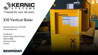 Bramidan X10 HD Vertical Baler [upl. by Renferd]