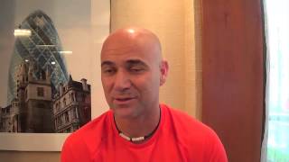 Pete Sampras and Andre Agassi talk Wimbledon and the grass court season [upl. by Antonina]