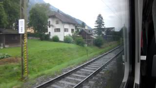 ÖBB Railjet 362 on the Maiden Voyage from Feldkirch to Buchs SG in HD [upl. by Kinelski]