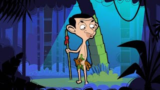 Castaway Bean  Mr Bean Animated Season 2  Full Episodes  Mr Bean Official [upl. by Myriam]