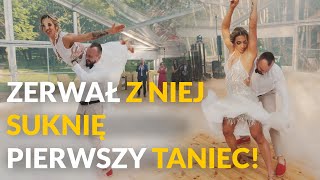 Pierwszy taniec 2024  Zerwał z niej suknię 💘Choreografia na pierwszy taniec  Rustykalne wesele [upl. by Etnasa]