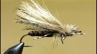 David Bowman Fly Tying a Dobsonfly  Hellgrammite Fly quotBowmans Dobsonquot [upl. by Orme]