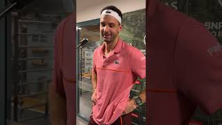 Grigor Dimitrov Press Conference 17102024 BNP Paribas Nordic Open [upl. by Onitnatsnoc]