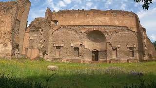 Touring the Baths of Caracalla  Rome  Italy [upl. by Ailed716]