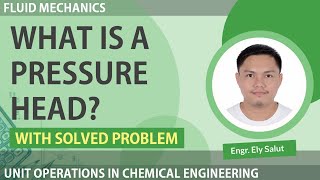 WHAT IS PRESSURE HEAD TAGALOG  ENGINEERING FLUID MECHANICS AND HYDRAULICS [upl. by Ilahtan854]