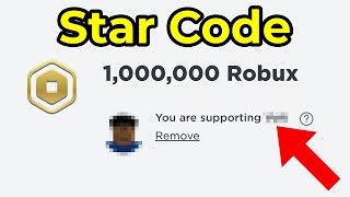 The Best Star Code For Robux [upl. by Guyon508]