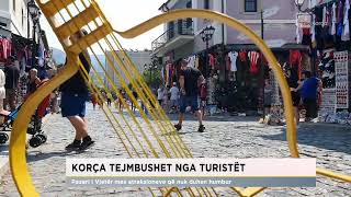 Korça tejmbushet nga turistët Pazari i Vjetër mes atraksioneve që nuk duhen humbur [upl. by Nniuqal]