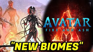 AVATAR 3 Titled Revealed quotAVATAR Fire and Ashquot Concept Art Revealed By James Cameron [upl. by Bollinger]