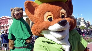 Robin Hood and Little John Meet amp Greet at The Magic Kingdom  Limited Time Magic 2019 [upl. by Laicram628]