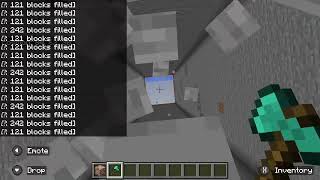 how to dig down easily in minecraft pe [upl. by Nero531]