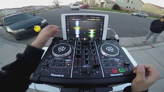 Using the numark party mix Dj controller for the first time [upl. by Erot269]