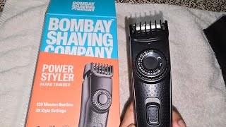 Bombay shaving company trimmer Power Styler Review After 2 weeks [upl. by Einahteb]