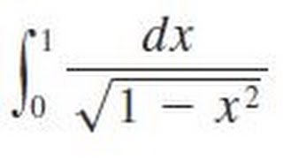 Integrate dxsqrt1  x2 from x0 to 1 [upl. by Pascha]