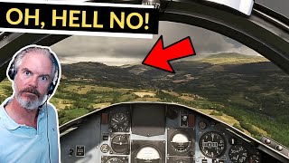 Hawk Instructor FIRST TIME in MSFS  Mach Loop BAD WEATHER [upl. by Amsaj]