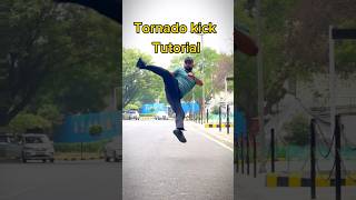 Tornado Kick Tutorial 🔥🔥 kickstutorial viralvideo martialarts viralvideo [upl. by Lilyan]