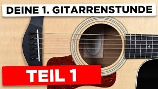 Gitarre lernen 4 Akkorde greifen amp wechseln lernen  1 einfaches Lied amp weitere Tipps [upl. by Schaab]