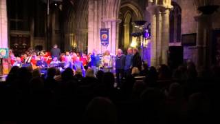 Miners Lifeguard  Johnny Handle  The Wilsons  Durham Miners Association Brass Band [upl. by Dionne]