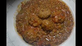 Boulettes de boeuf lentilles recette cookeo [upl. by Chyou]